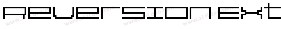 Reversion ExtraBold字体转换
